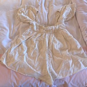 Off-white romper from Urban Outfitters, size XS
